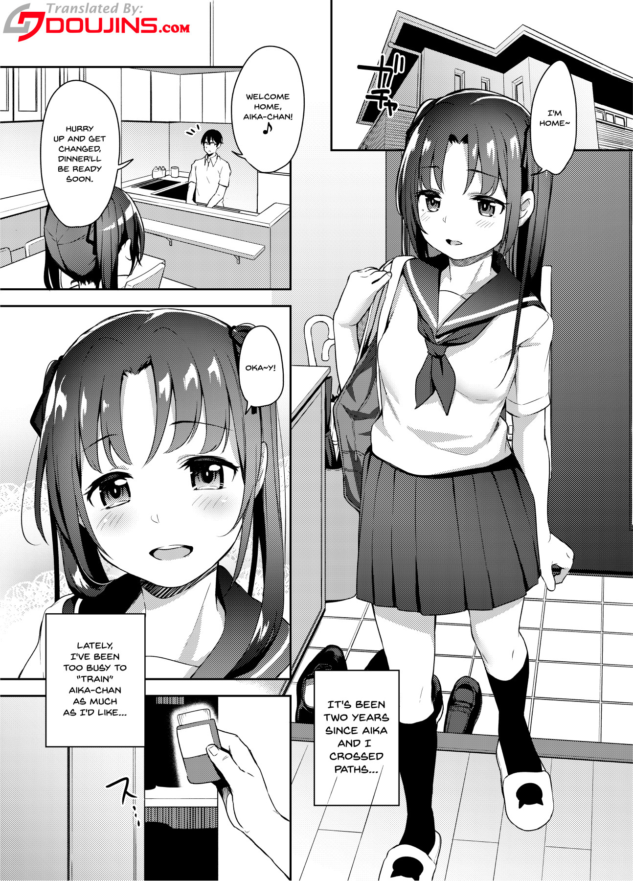 Hentai Manga Comic-Aika and Uncle~ Bride training while sleeping-Read-5